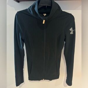 Tight Black Under Armour Zip Up